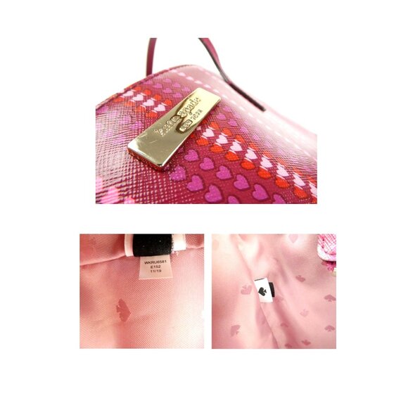kate spade new york hearts wristlet & tote - Picture 11 of 13